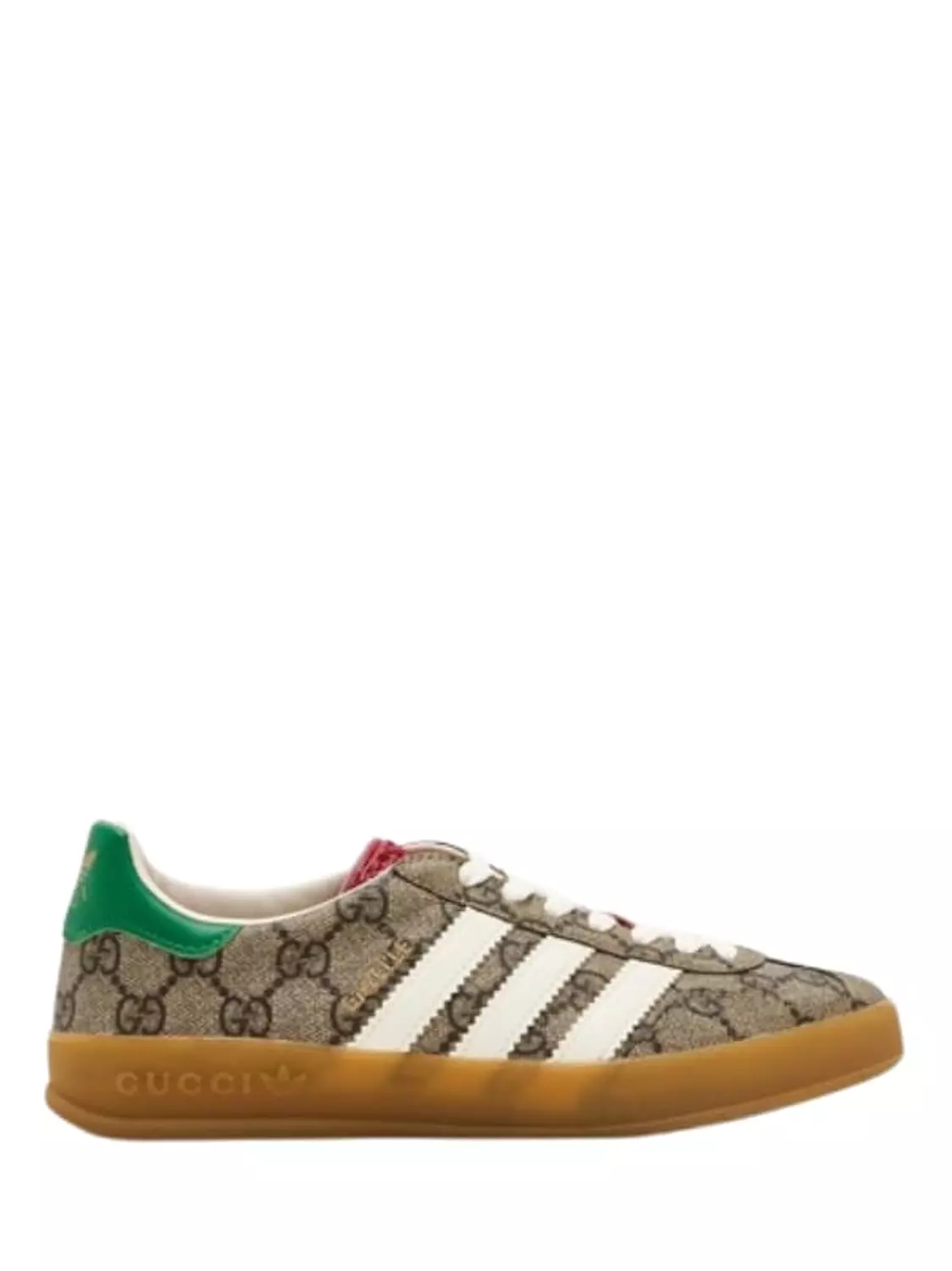 Adidas x Gucci Gazelle Beige GG monogram image