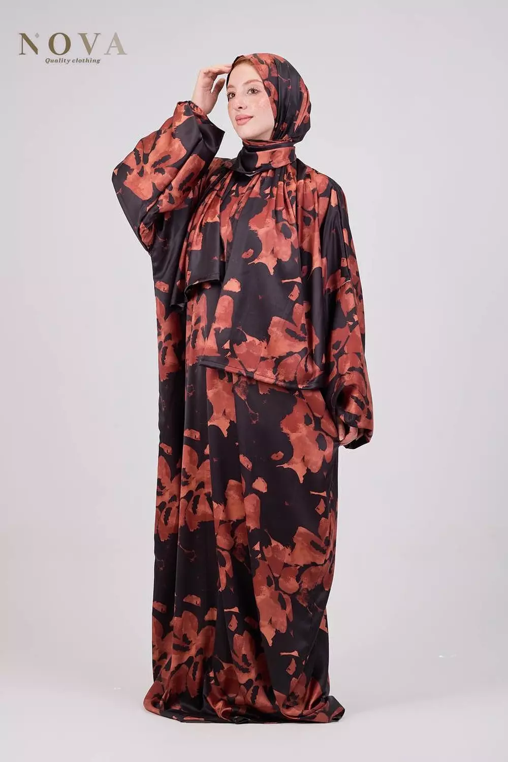 Camo Bubble Satin image