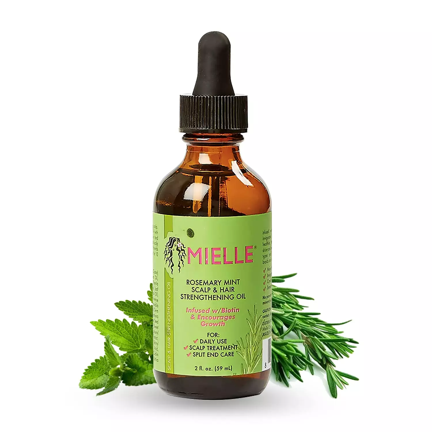 Mielle, Scalp & Hair Strengthening Oil, Rosemary Mint image