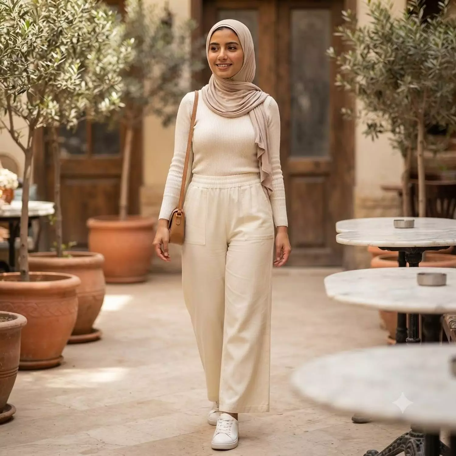 Linen WideLeg Pants image