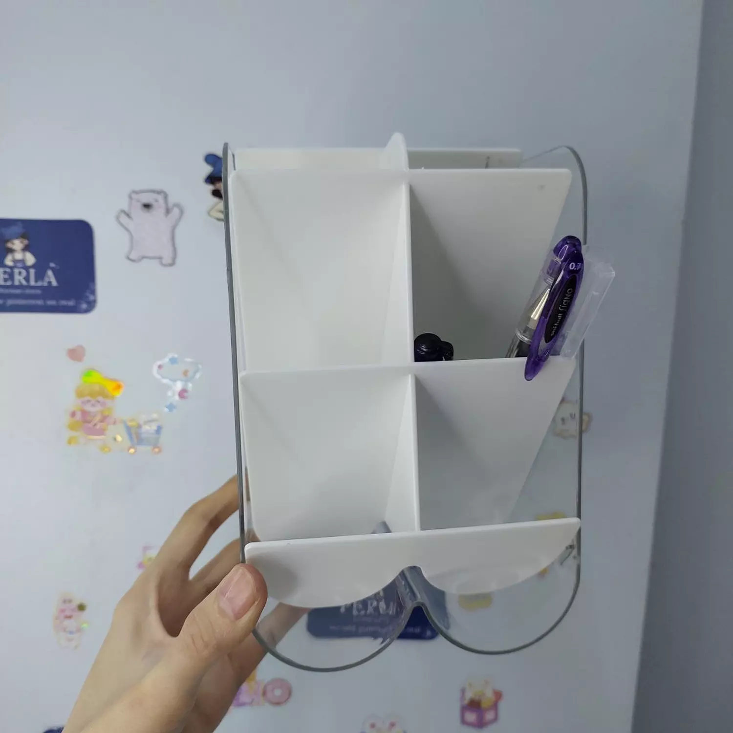 Clear Desk Organizer 3