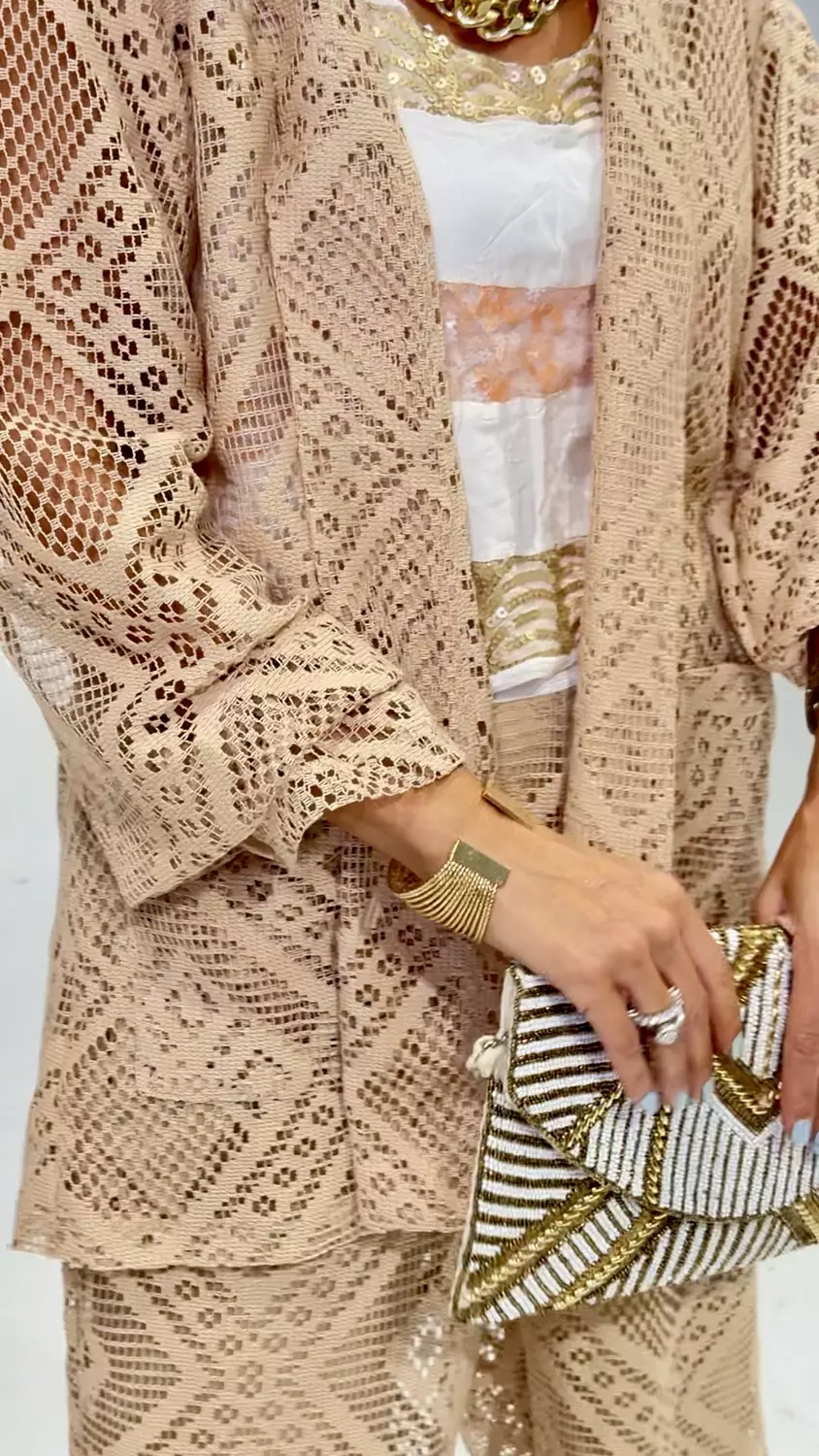 Lace Kimono Set  (3189 / 3186) 24