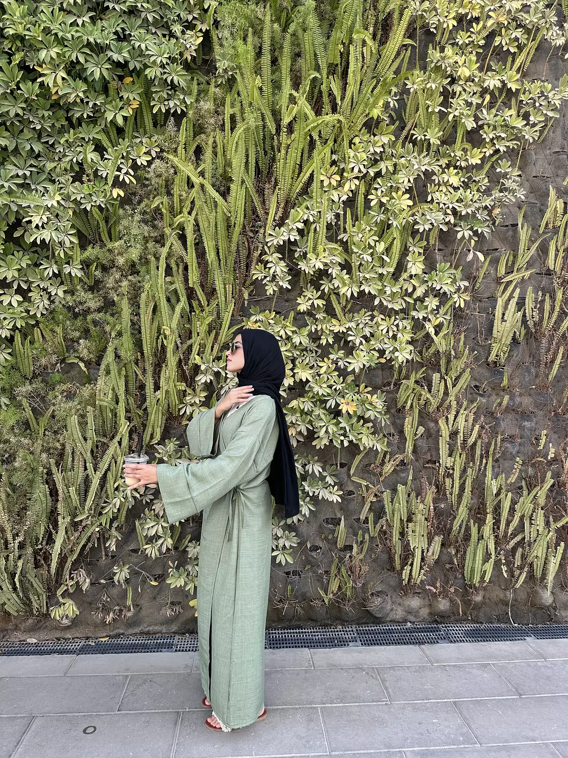 Nature Wrapped Dress - Light Green image