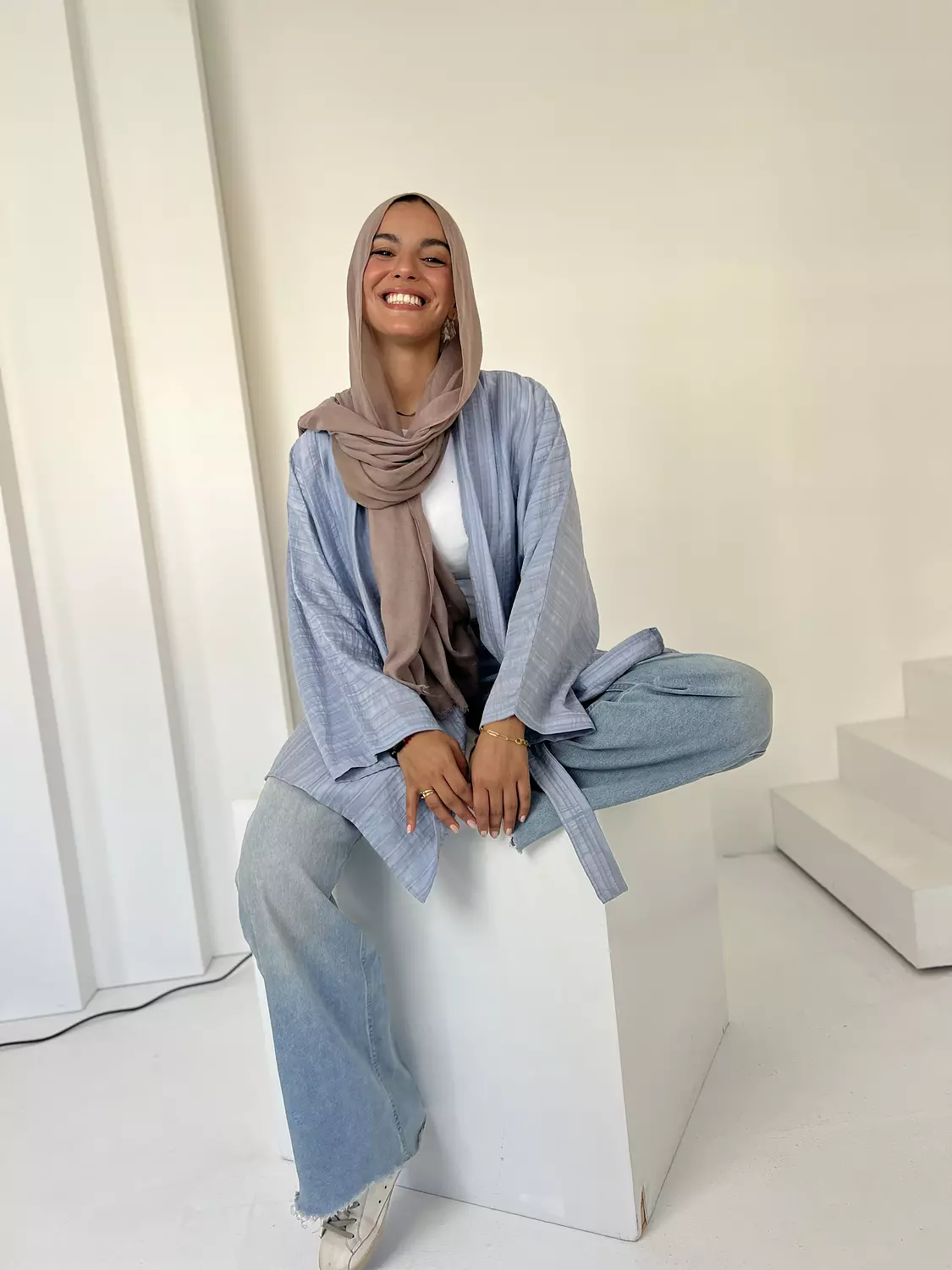 Summer Breeze Blue Cardigan 4