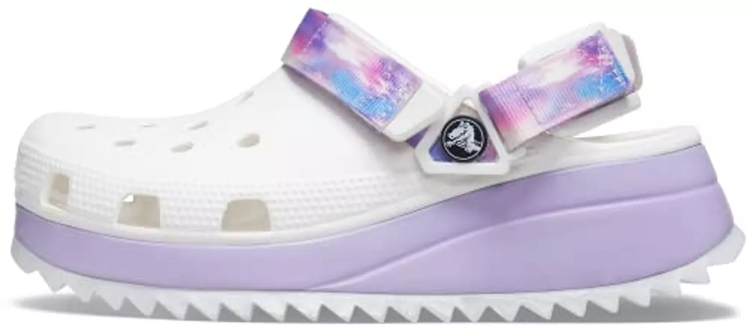 Crocs Classic Hiker Clog Women White x Purple  image