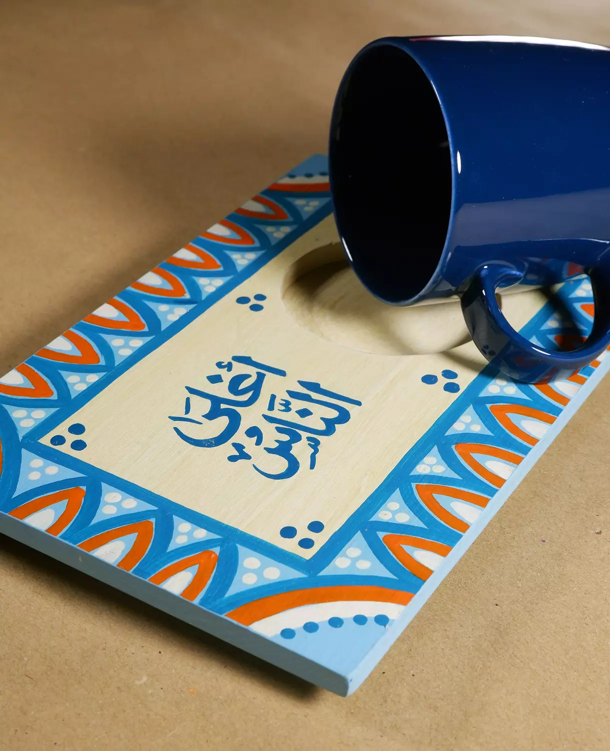 Mini triangle blue image