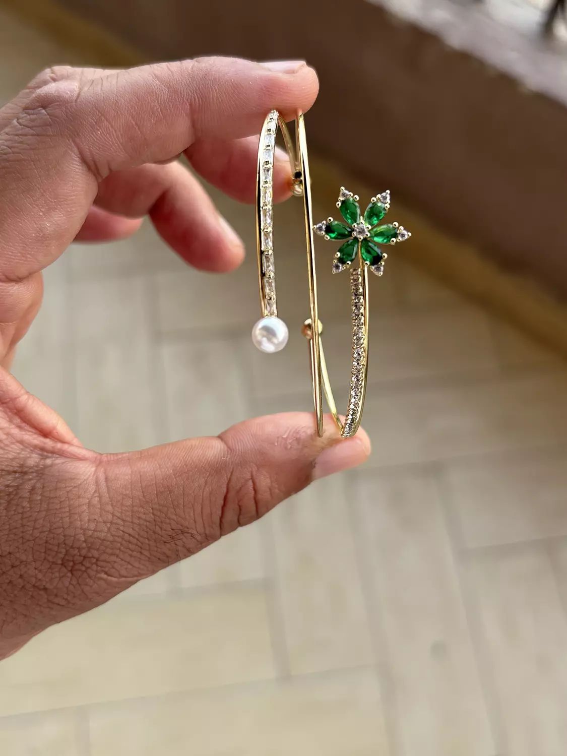 Emerald Bloom Bracelet 2