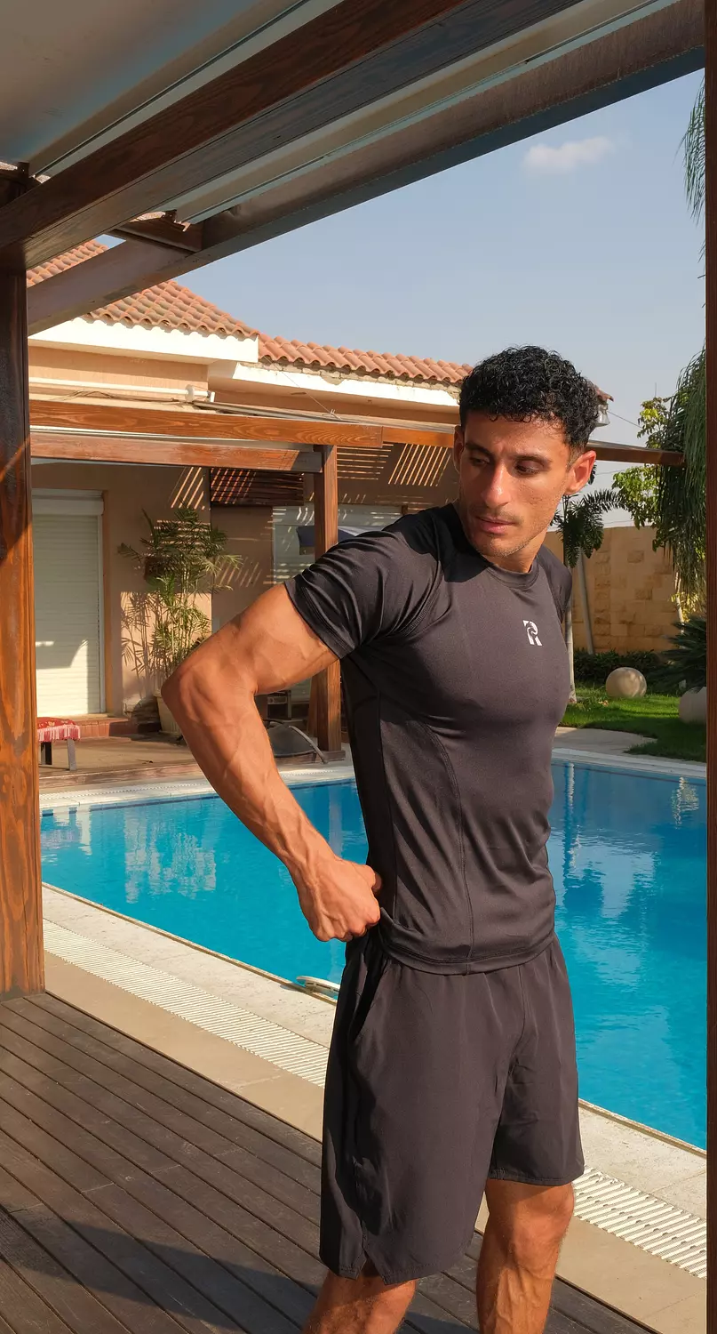 Remus M Elite-S Black Dri-fit Tech Short Lined For Multiple Fitness Training 5