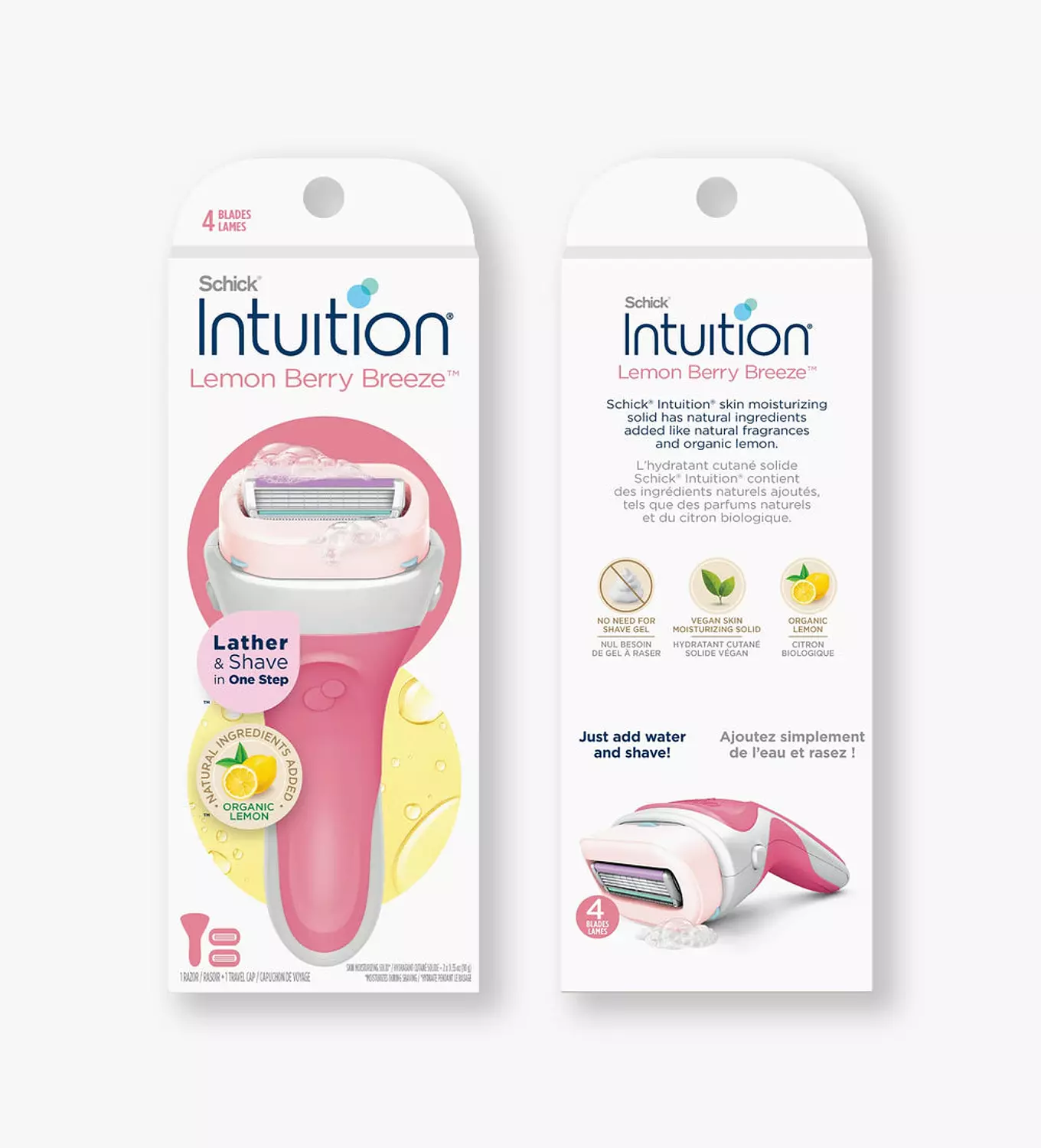 Intuition Body Razors - Lemon Berry  hover image
