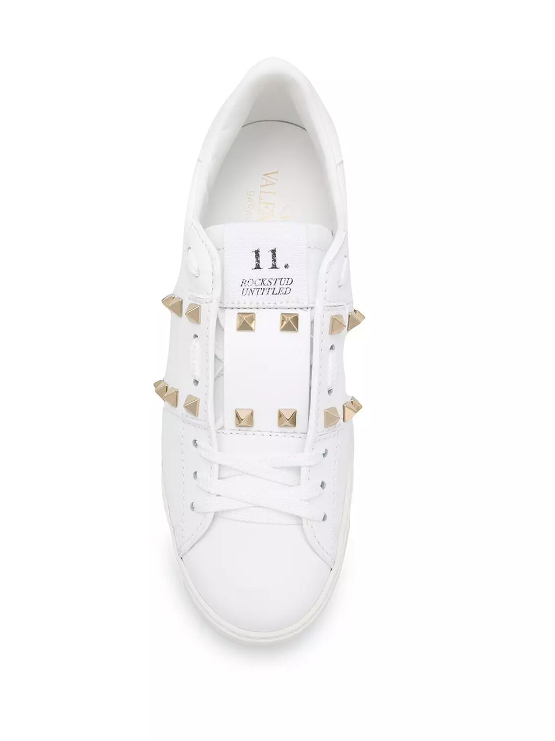 Valentino Garavani Rockstud Untitled White Gold 3