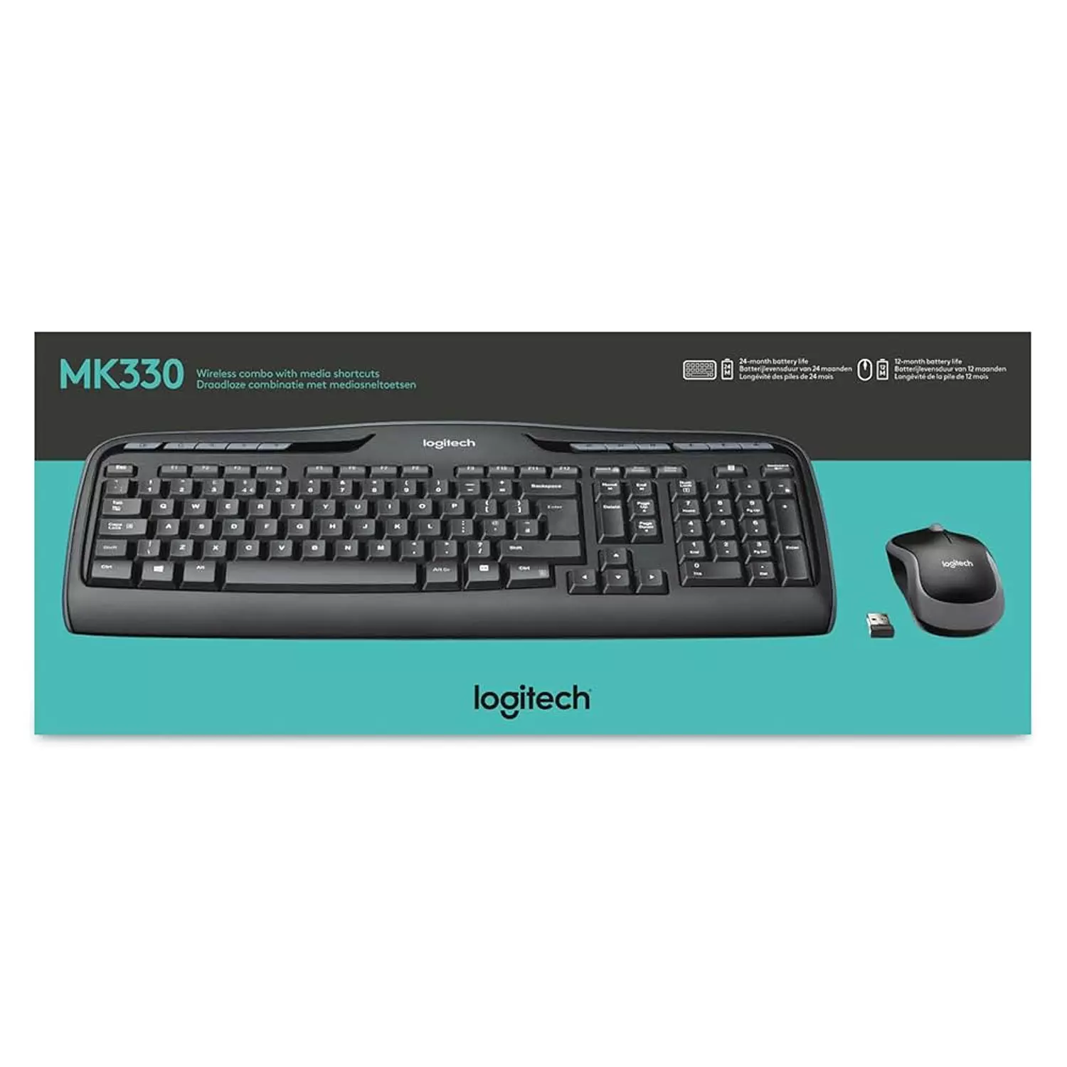 KEY BOARD +MOUSE LOGITECH MK330 image