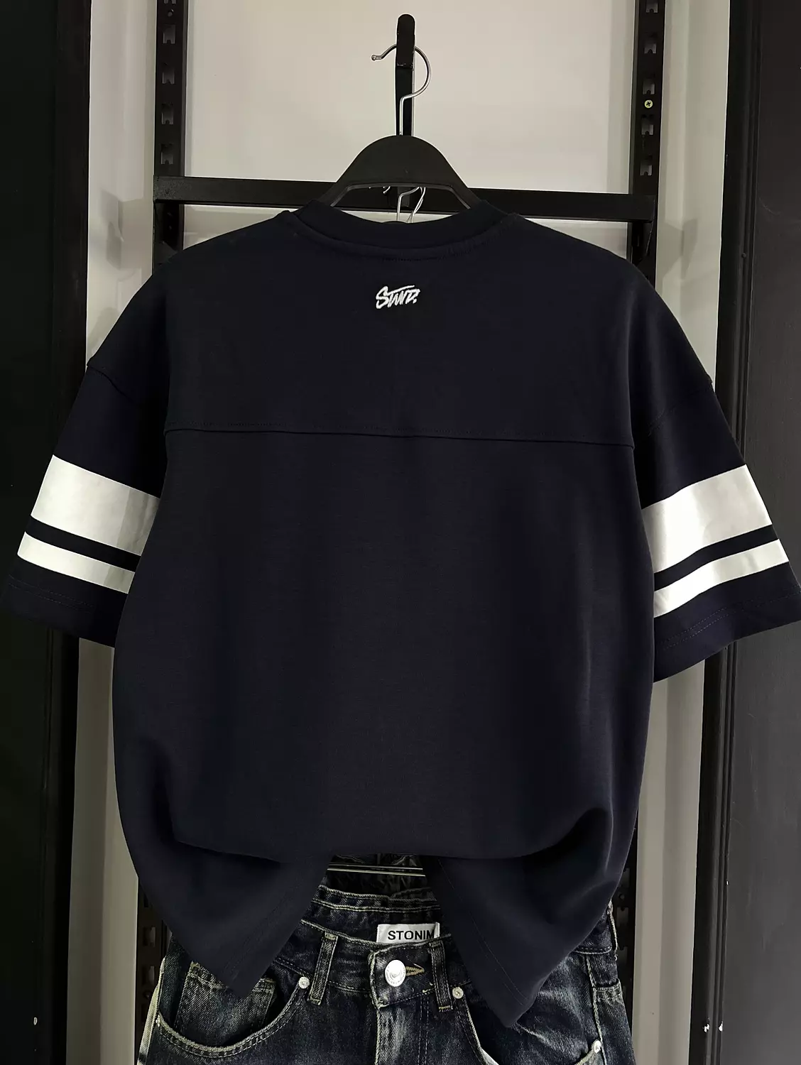 PULL&BEAR VARSITY 91 EMBROIDERED  T-SHIRT  9
