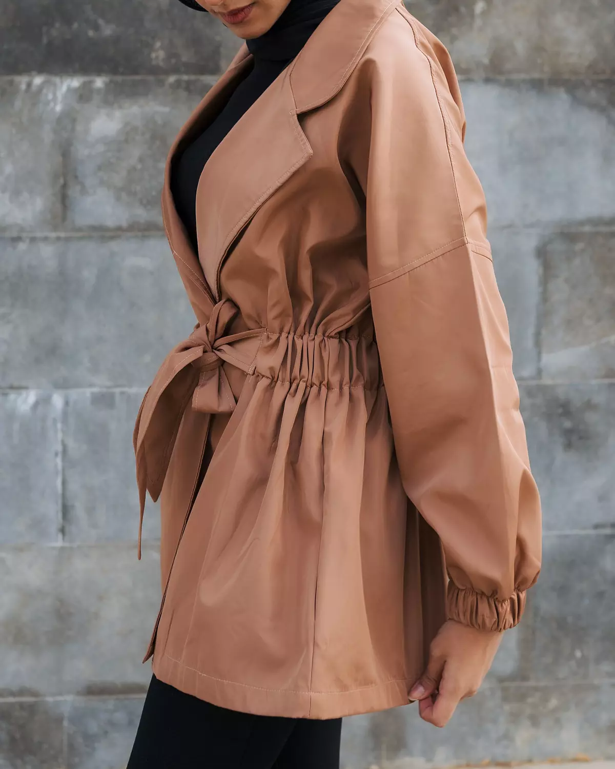 Rain Jacket - Camel 1