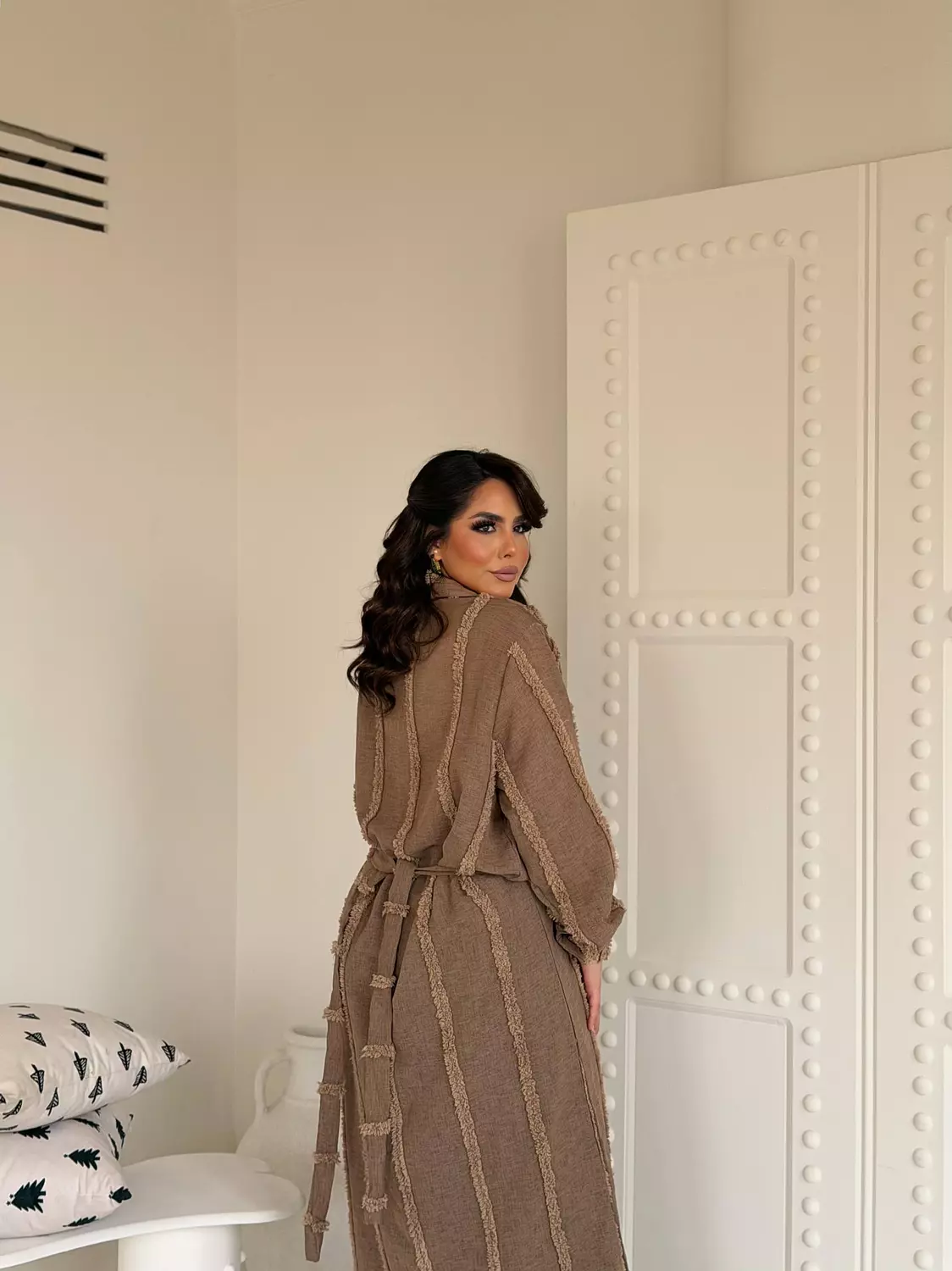 Zyra Kimono In Beige hover image