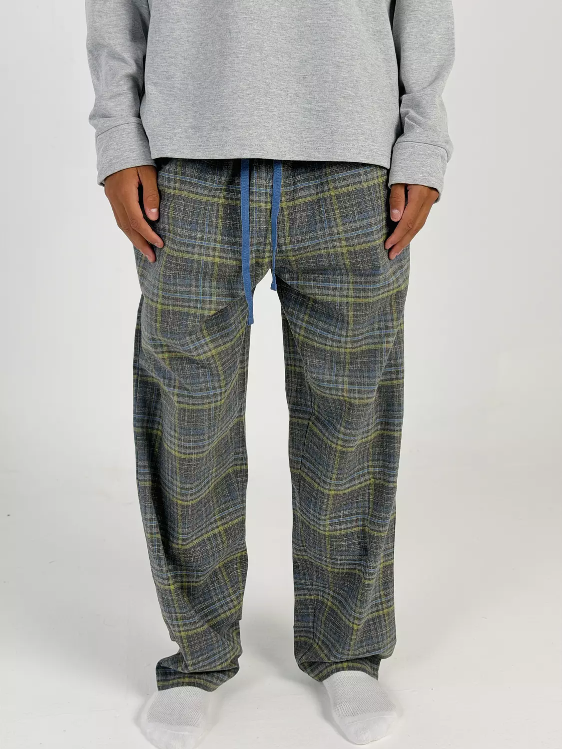 Graphite-Lime Pants image