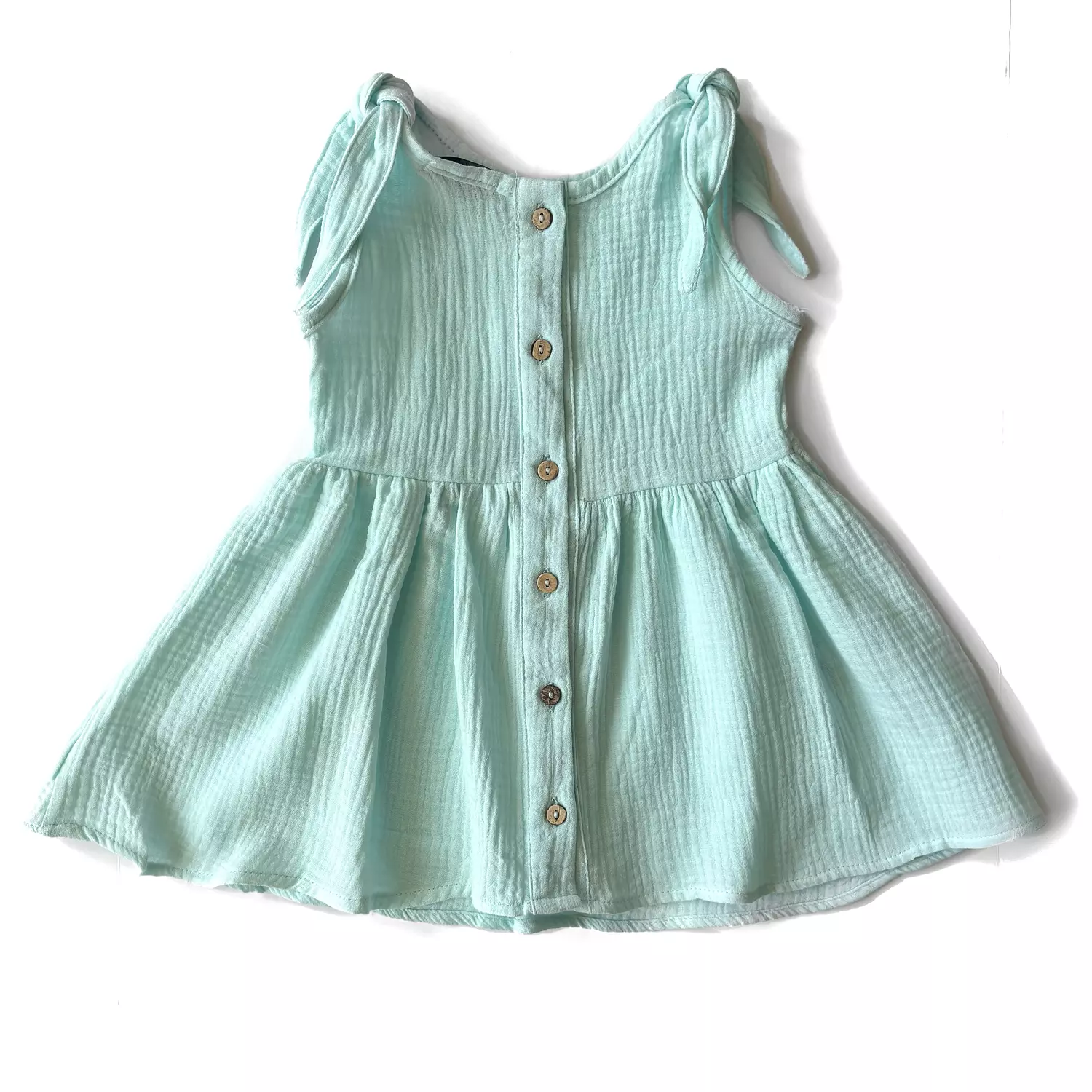 Mint Cotton Dress 4
