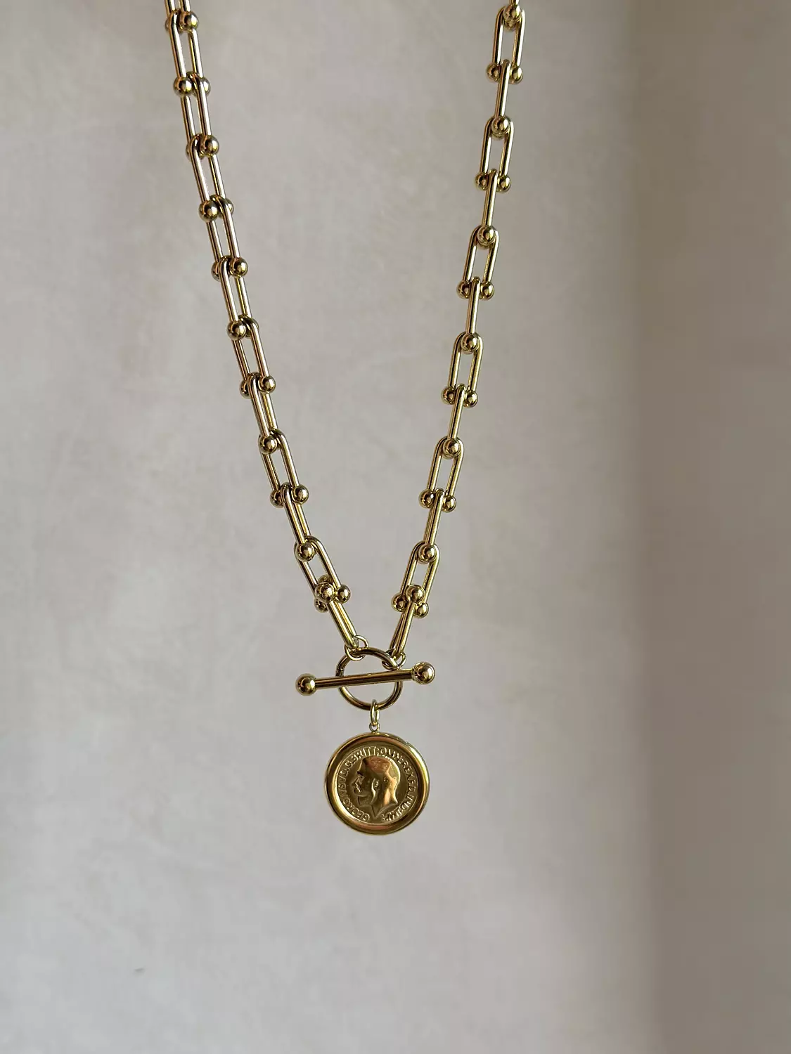 Tiffany coin necklace  image