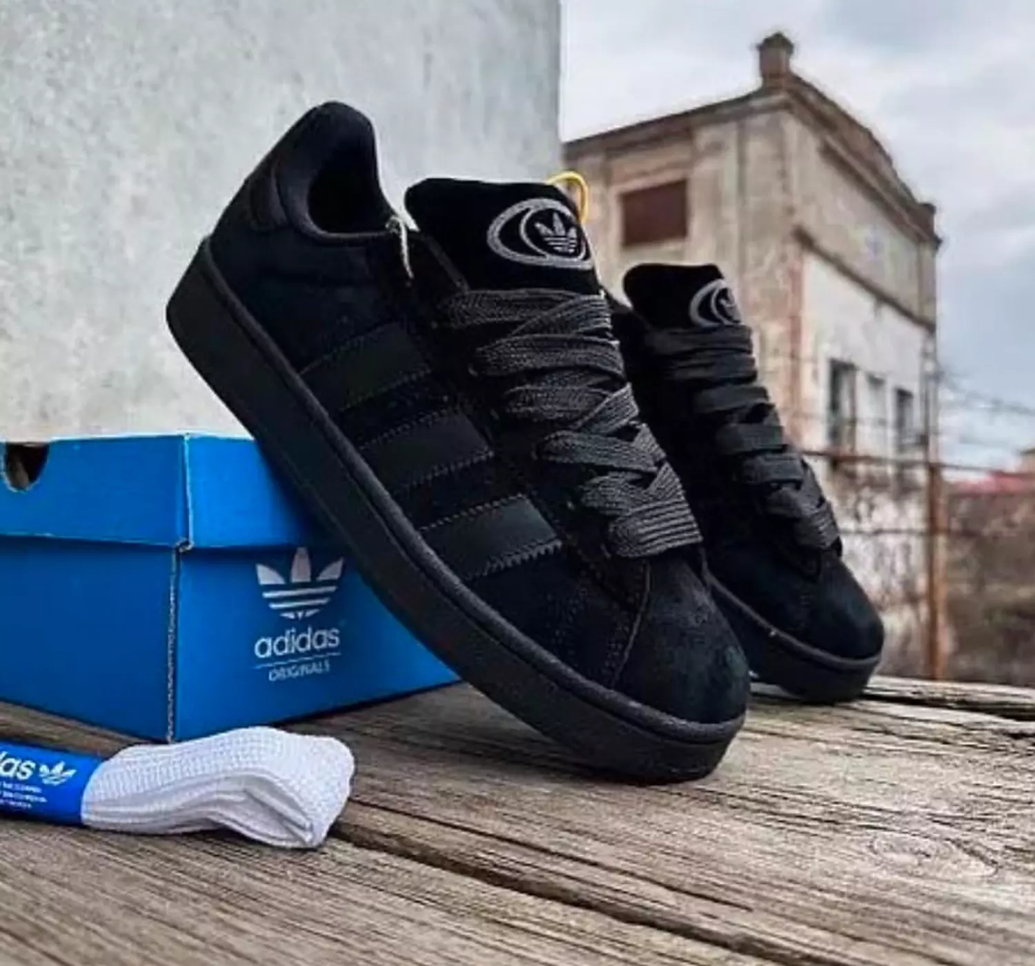 Adidas Campus 00s Full Black 1
