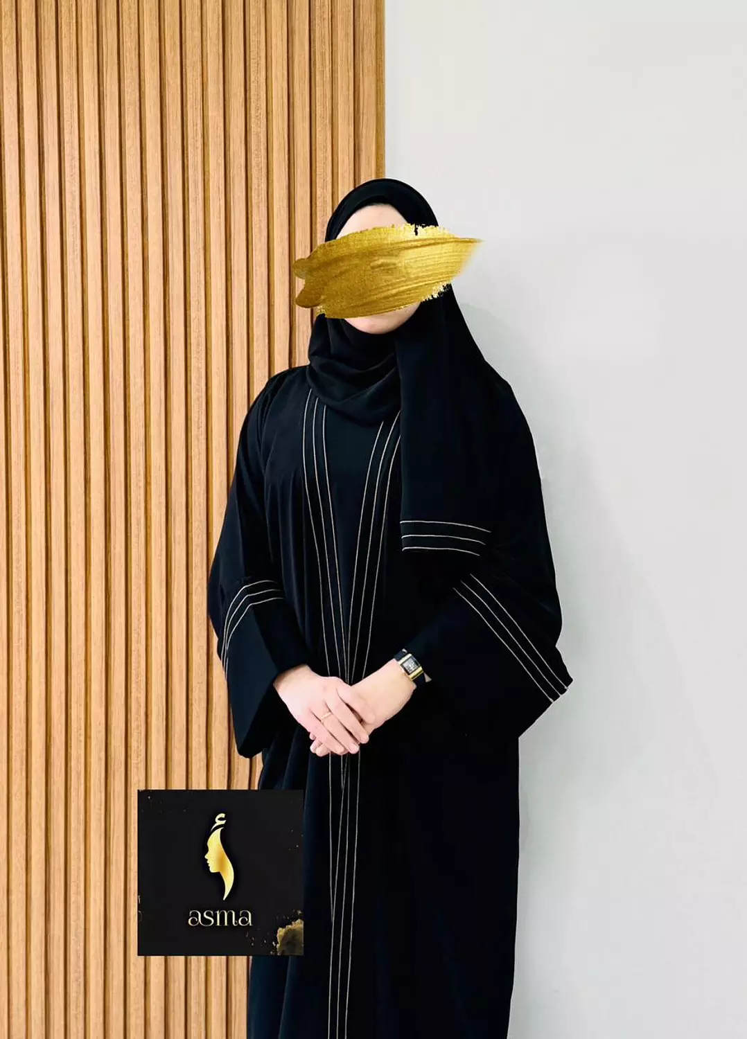 Black Omra Abaya image