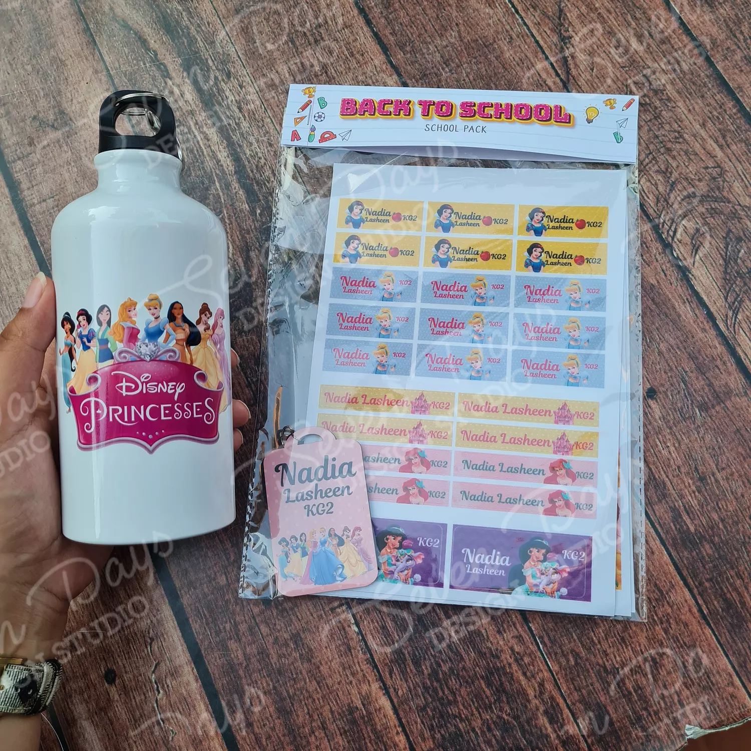 Princess School Labels 3