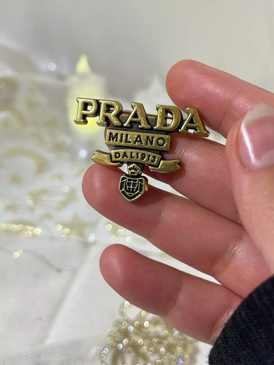 Prada brooch  image