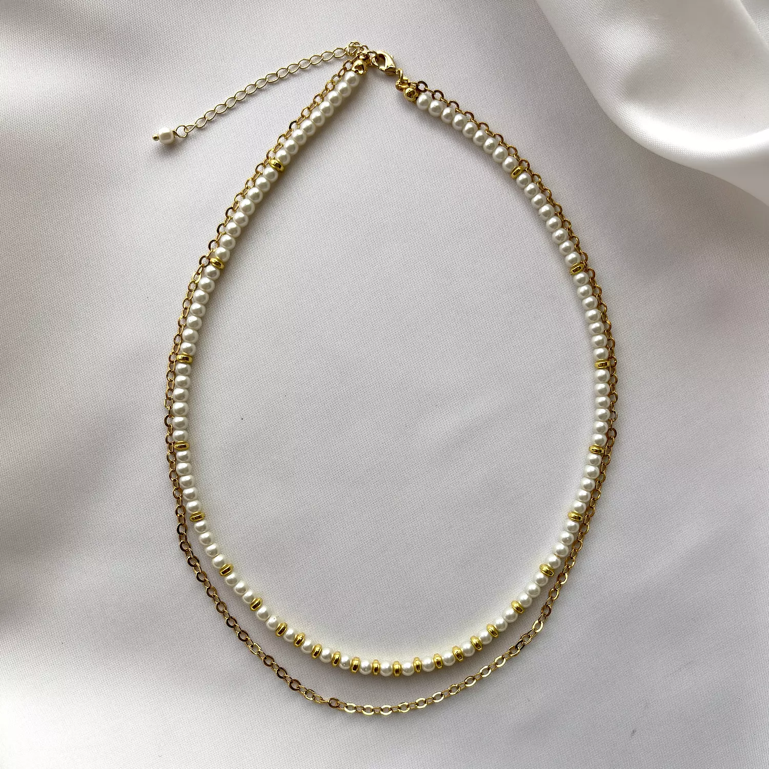 Sequence Pearl Necklace 2