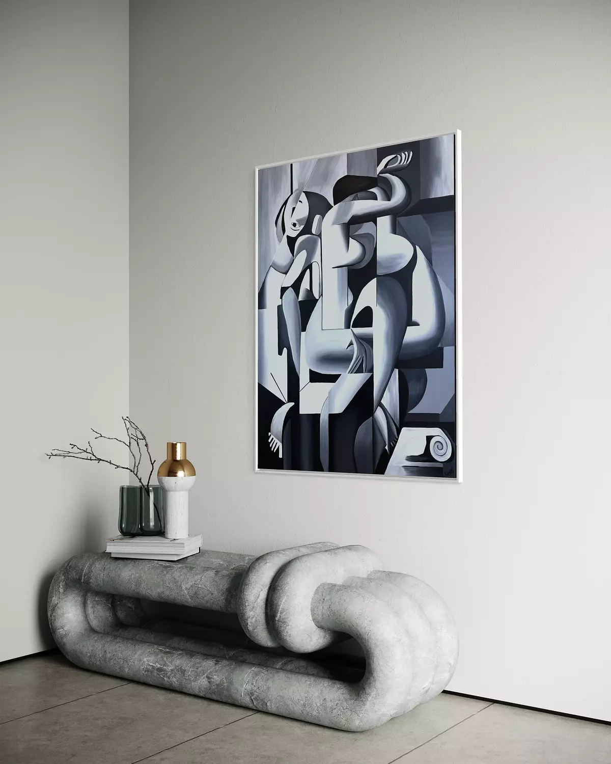 Cubist couple  3