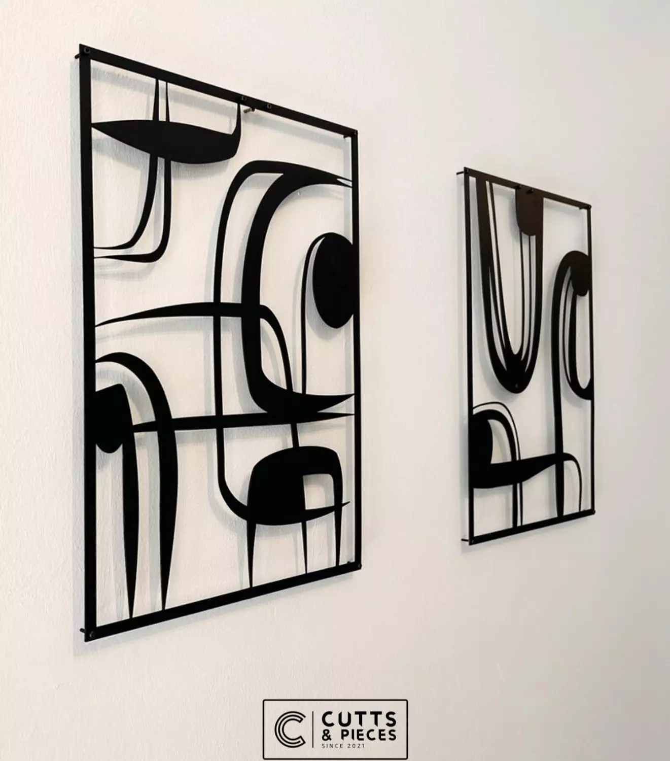 Abstract 2X Pieces 1