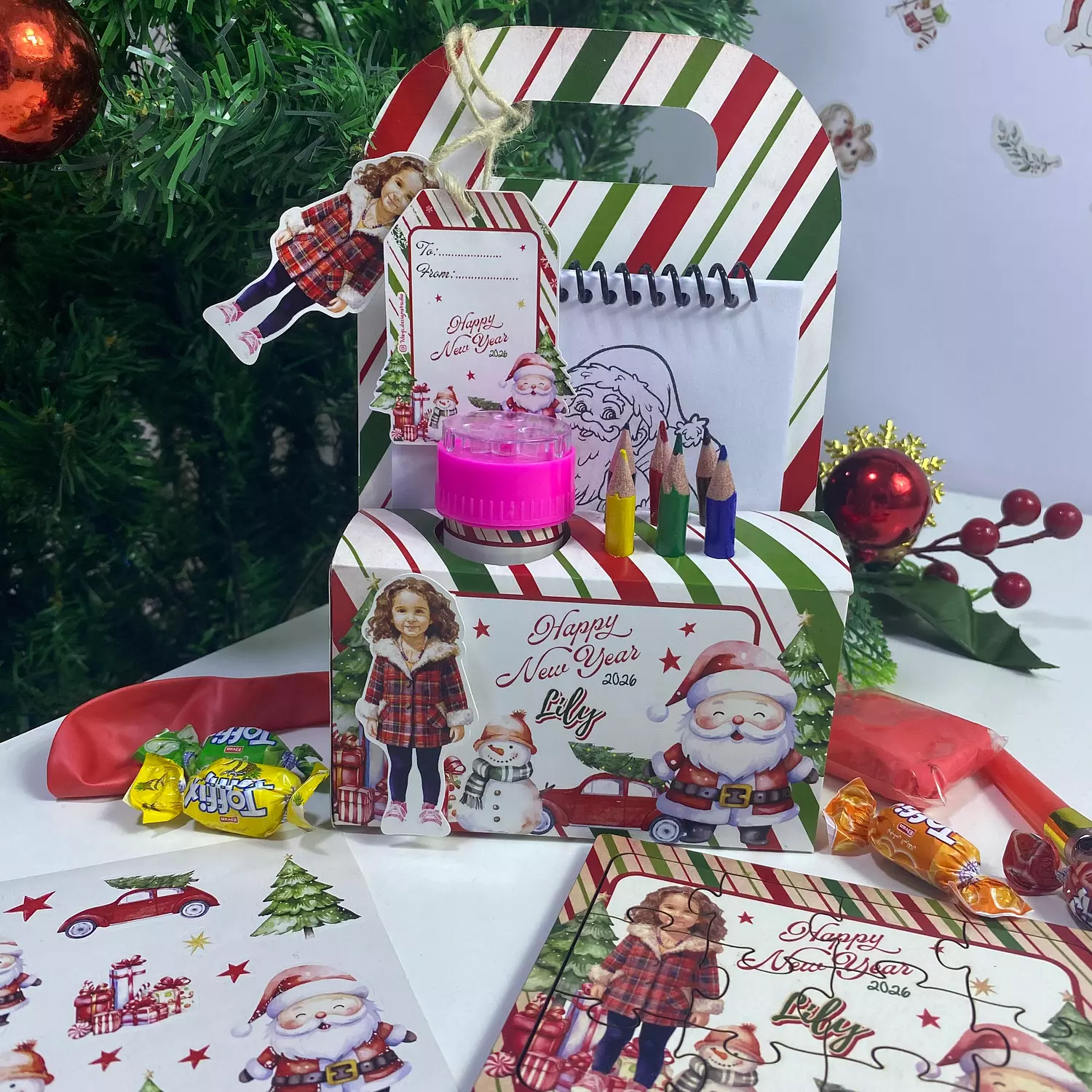 Christmas Red and Green Fun Box image