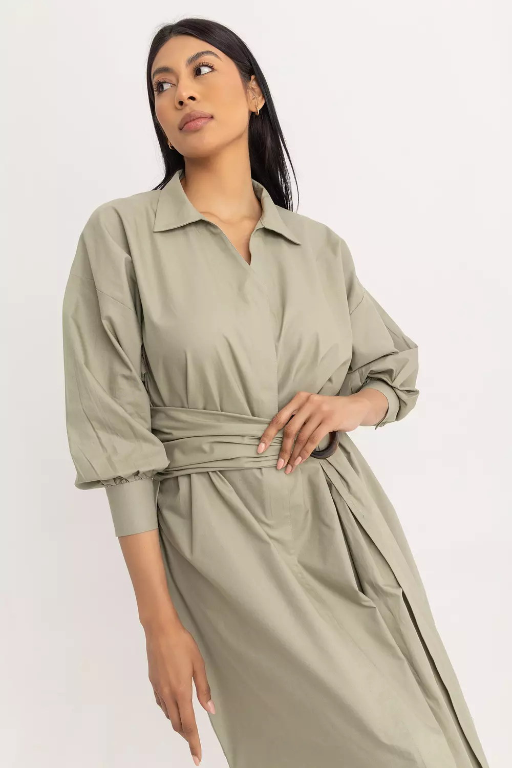 The Oxford Pola Shirt Dress 6