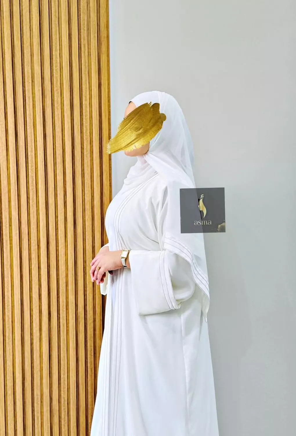 White Omra Abaya 2