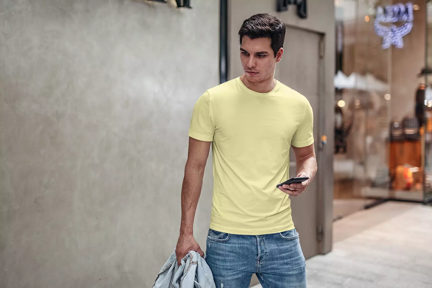 T shirt -Yellow  image