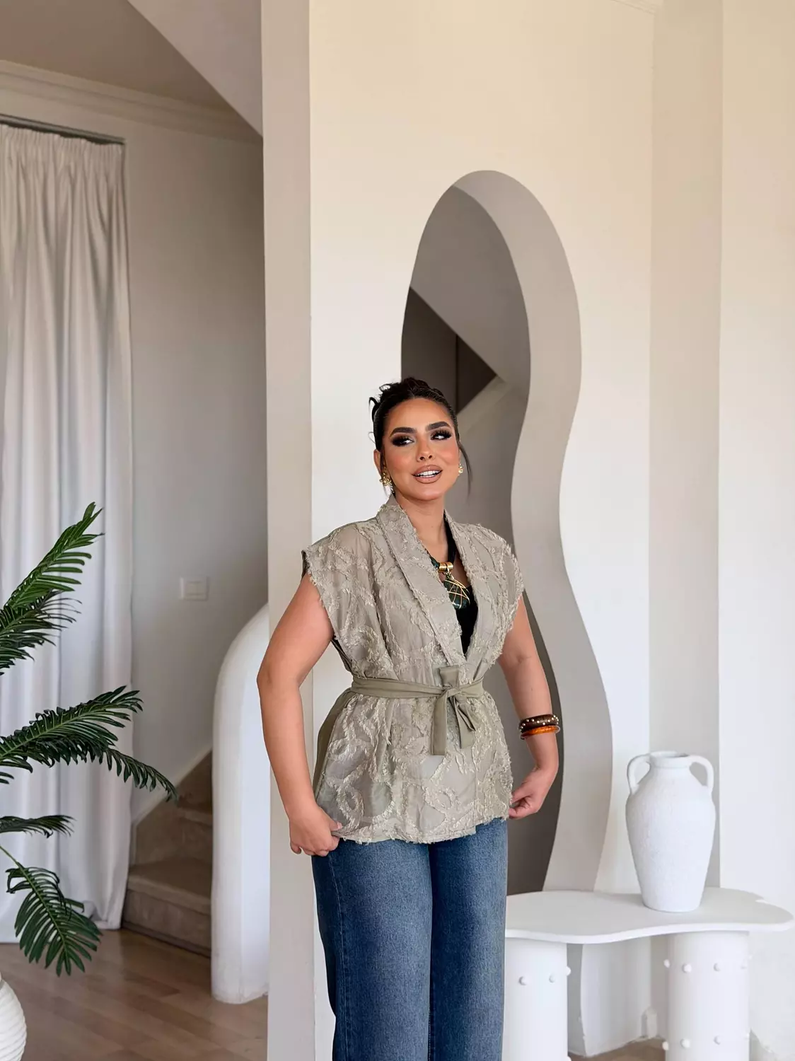 Solenne Belted Vest 7