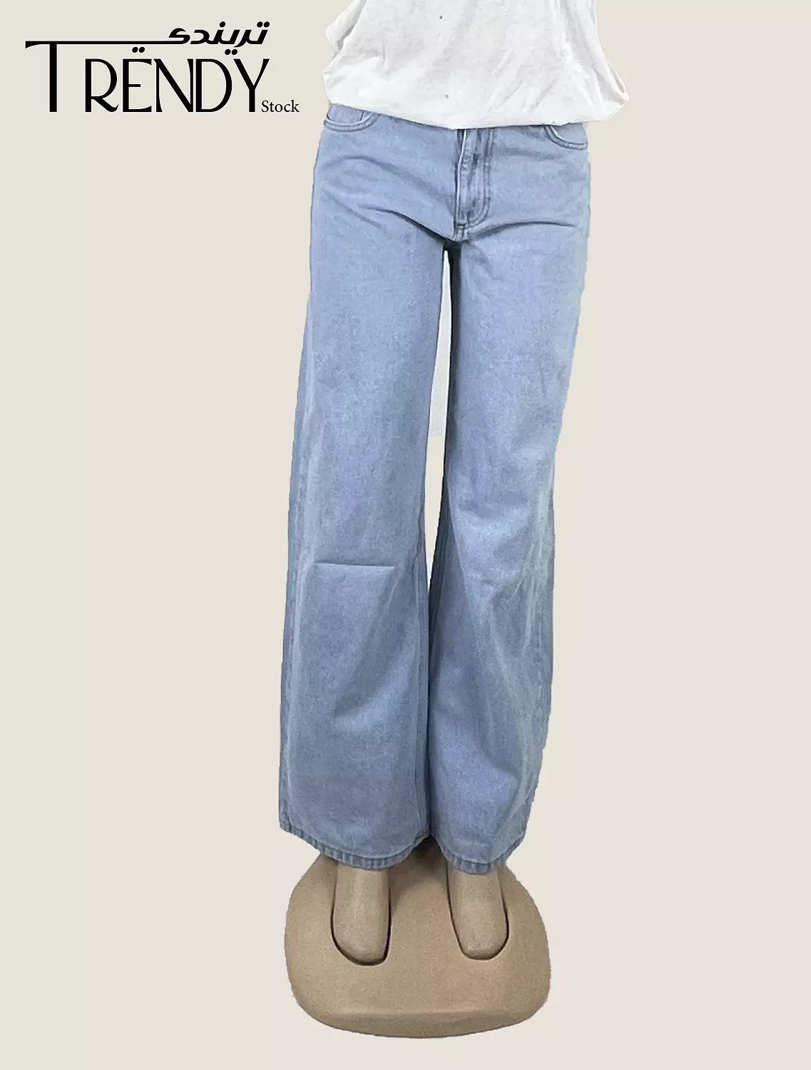 Wide leg Basic jeans 2