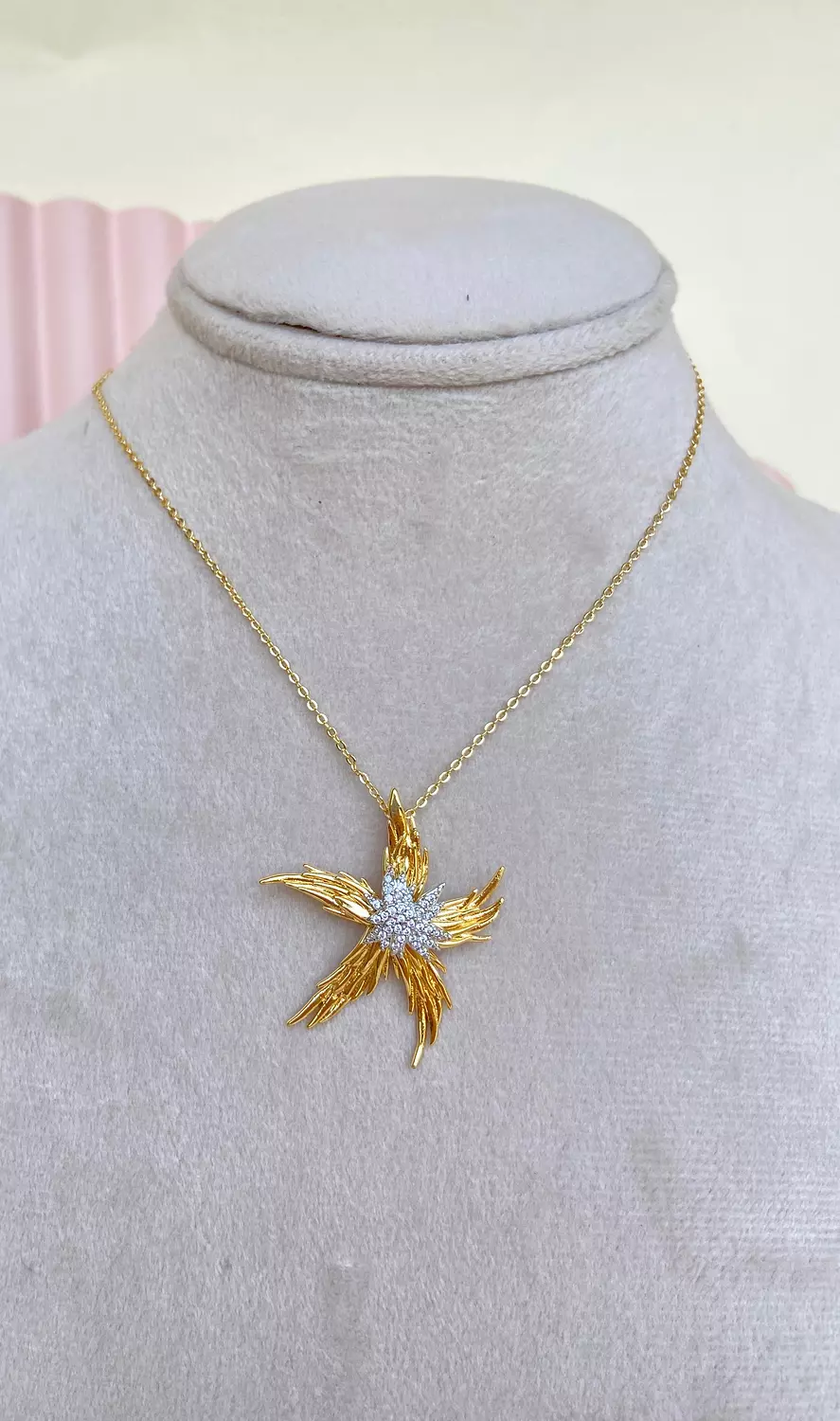 SilverxGold necklace 1