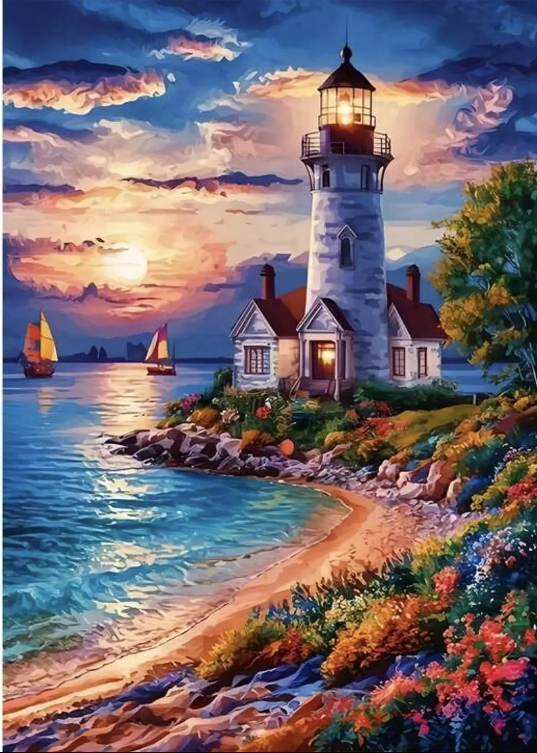 Diamond Painting- Lighthouse image
