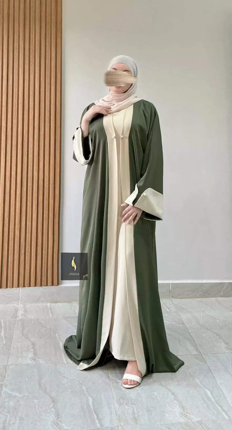 Olive Asma Abaya 1