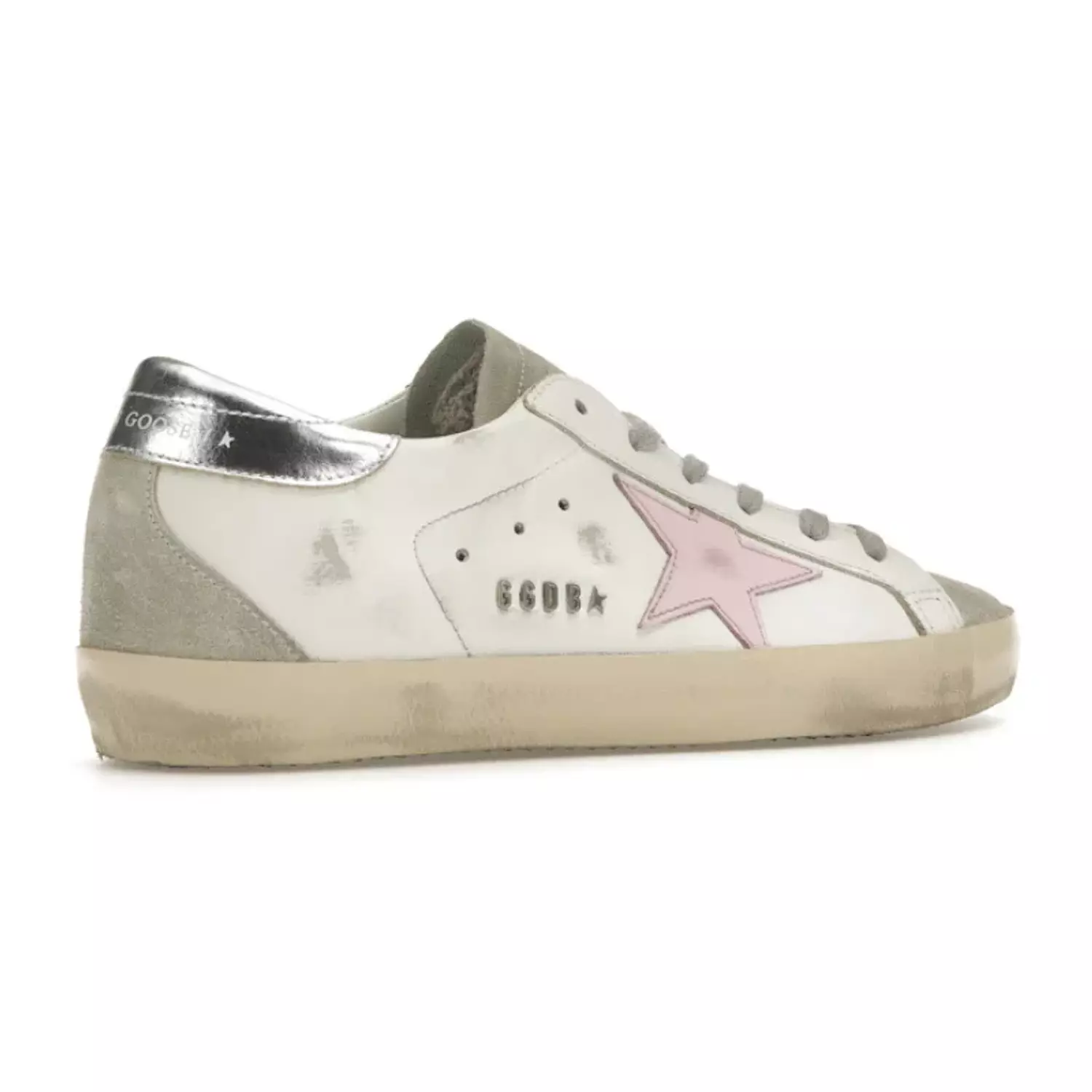 Golden Goose Super-Star – Ice White Orchid Pink hover image