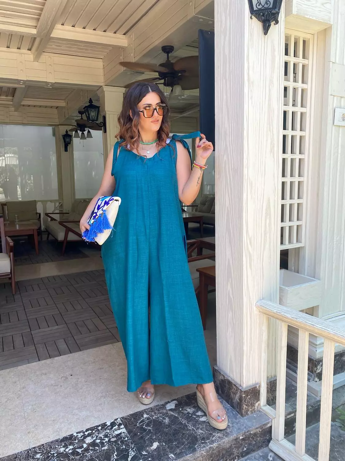 over size linen jumpsuit  27