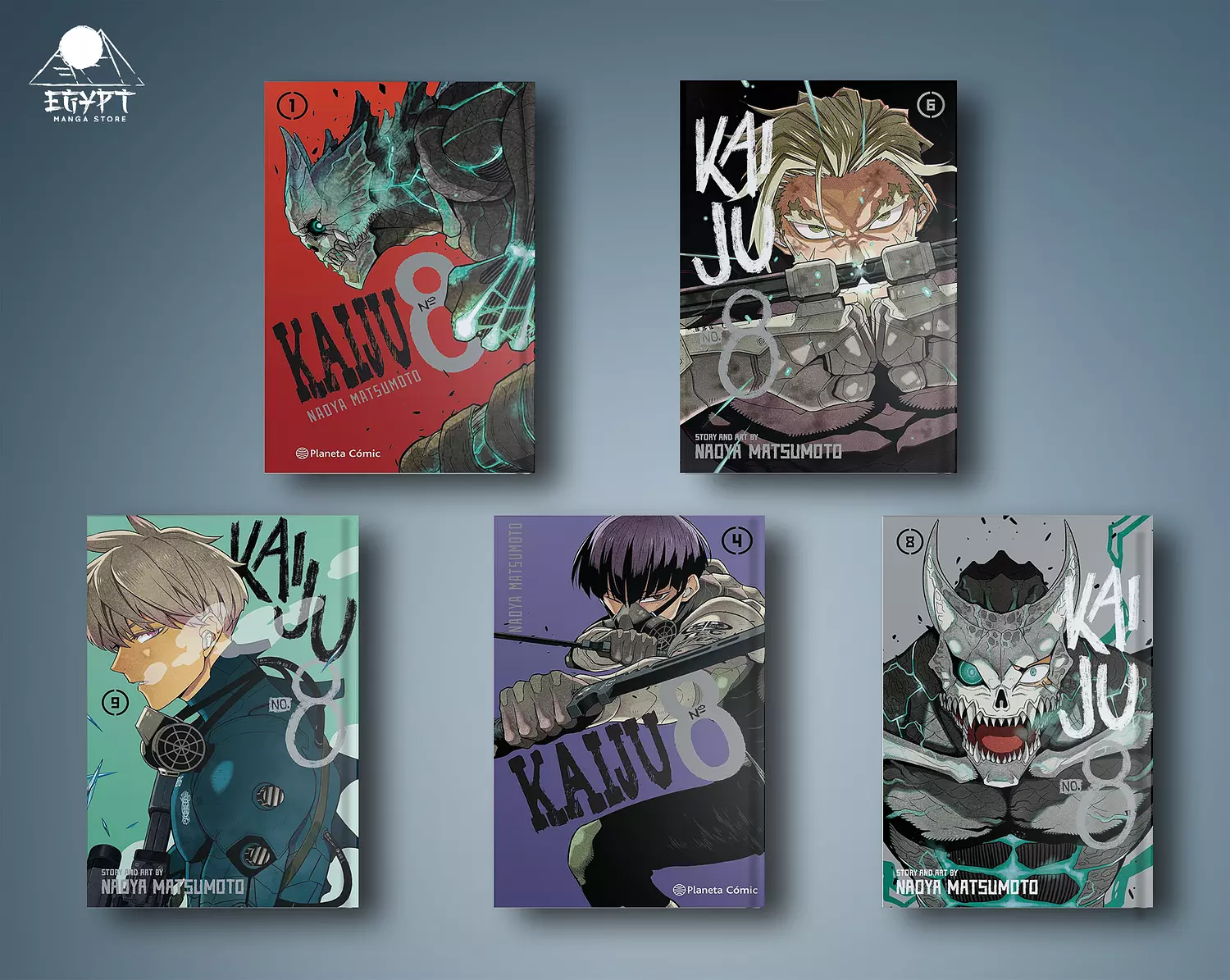 Kaiju No. 8 (9 available volumes) 