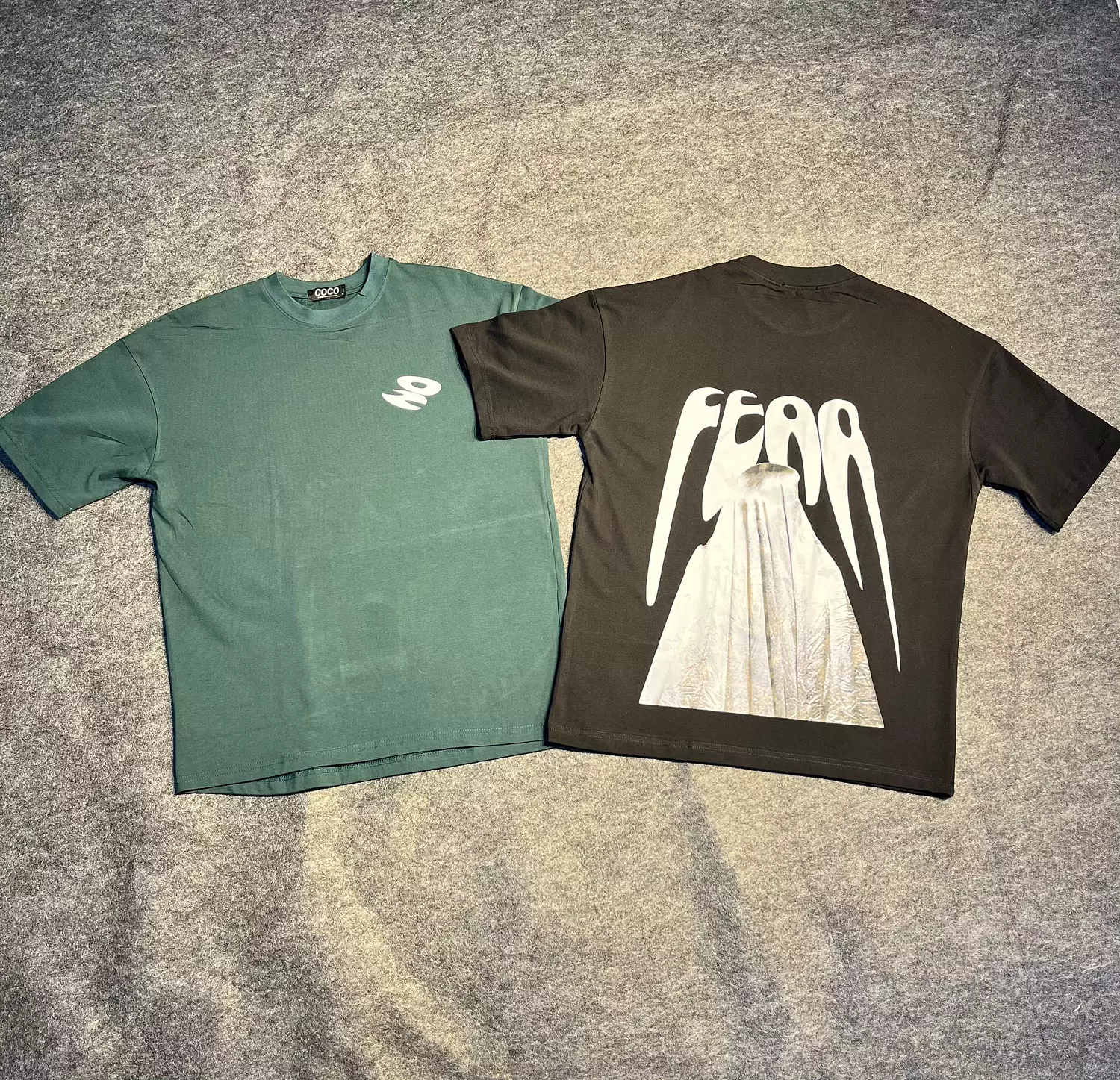COCO Oversized Cotton T-Shirt – Streetwear Essential image