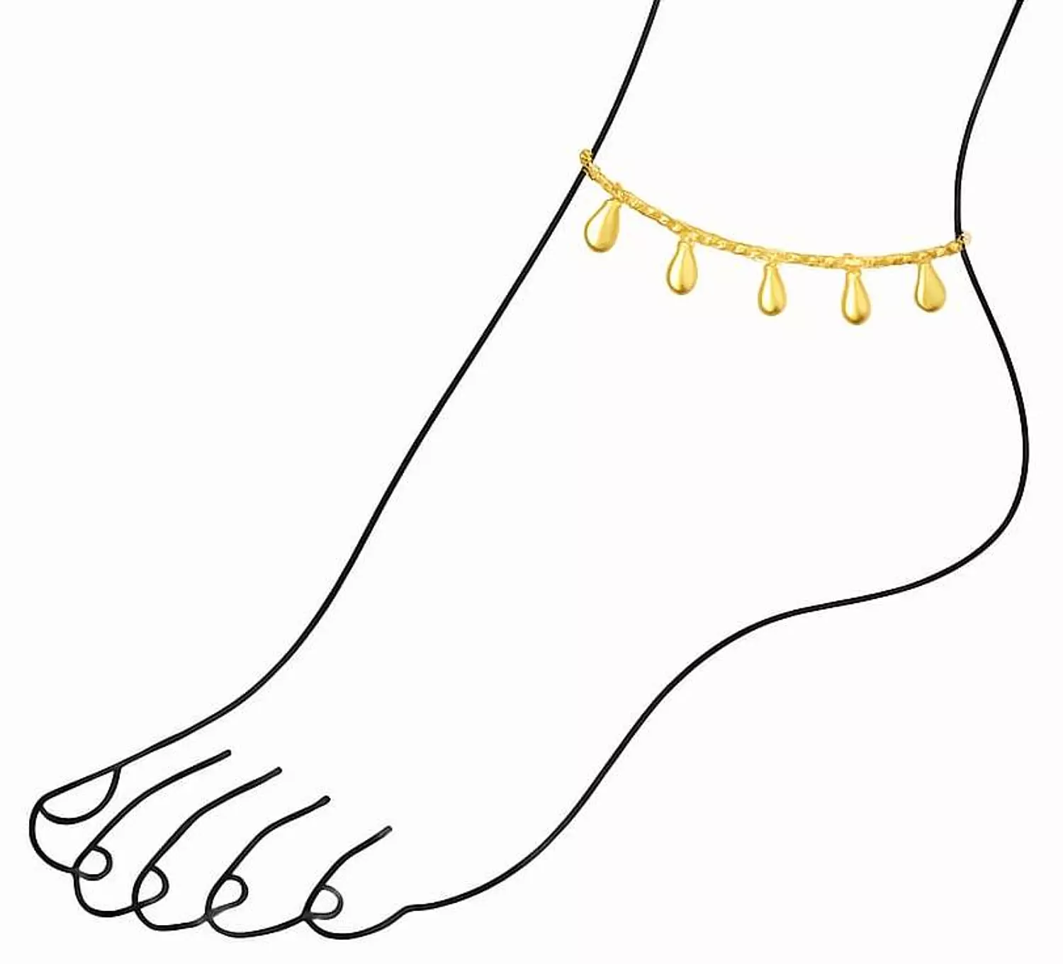 <h4>Anklets ➜</h4>