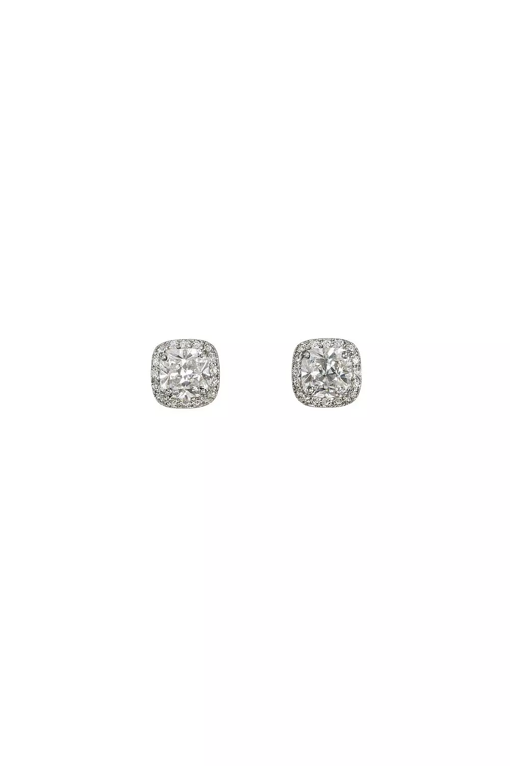 Silver Earrings Daimond image