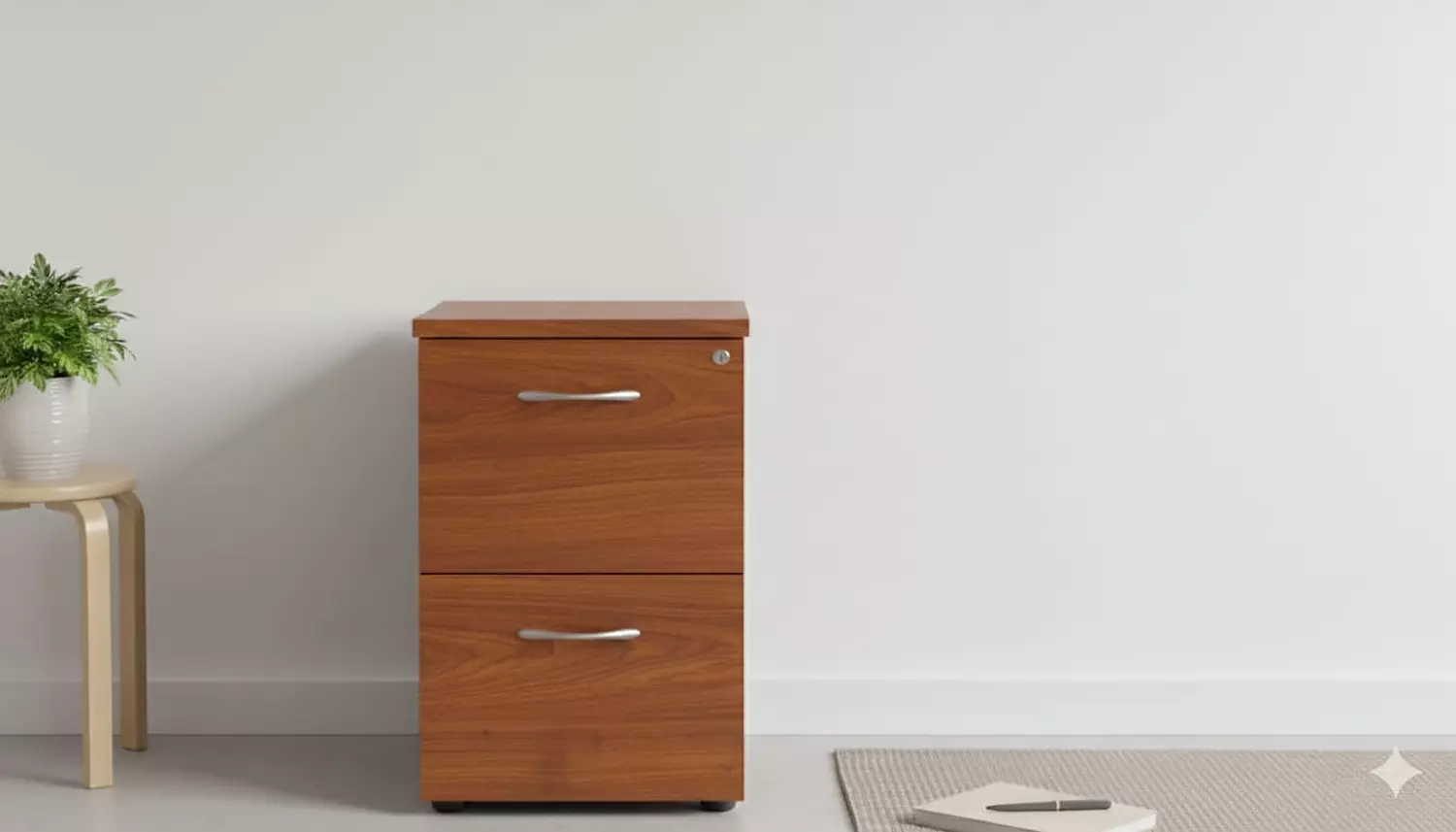 Shannon 2-Drawer Cabinet – Brown 201 hover image