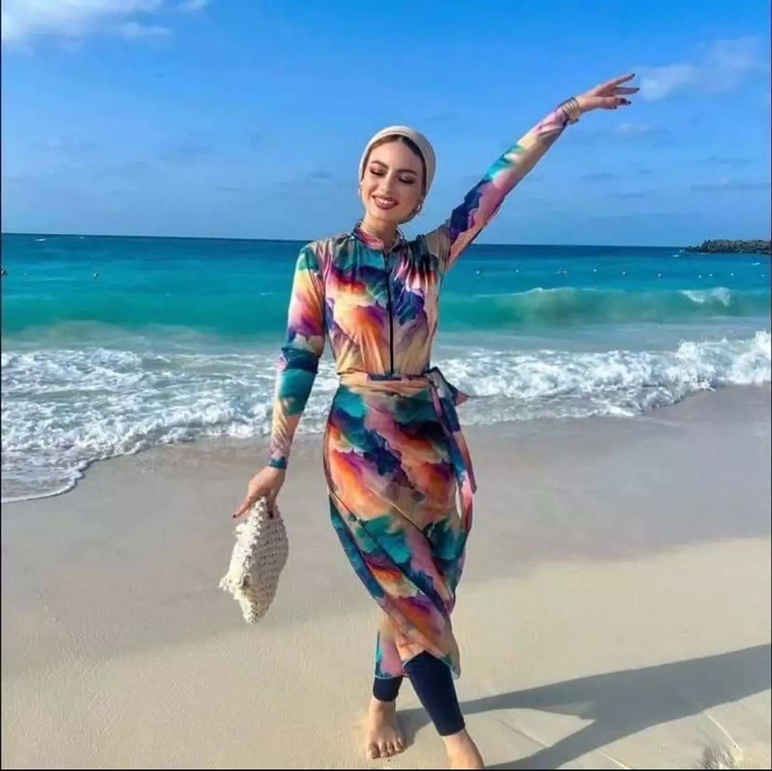 Desert rose burkini  1