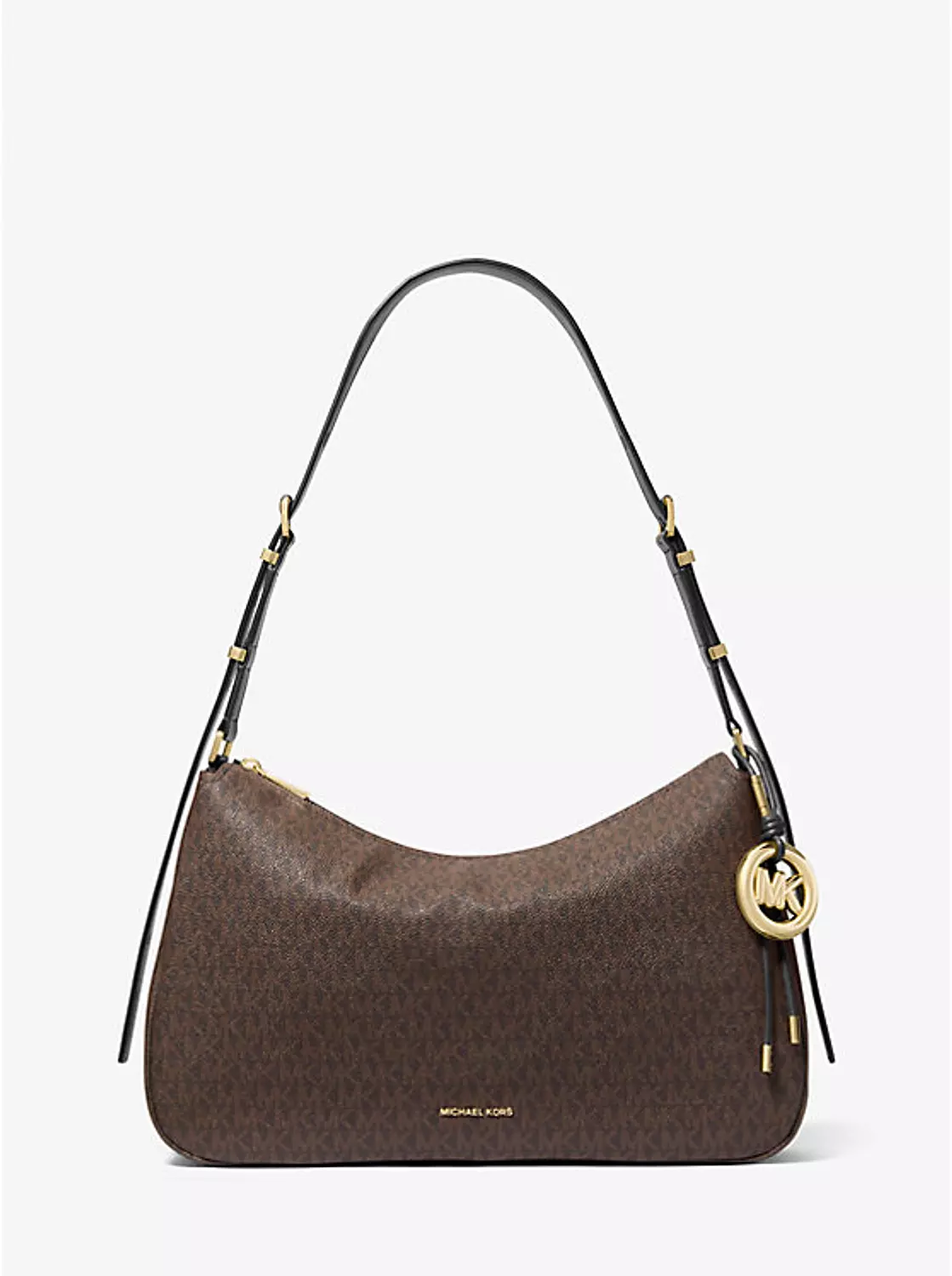 MICHAEL MICHAEL KORS Nolita Medium Signature Logo Shoulder Bag image