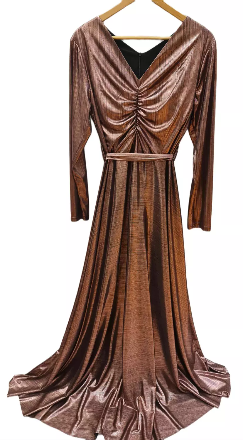Metalic dress 4