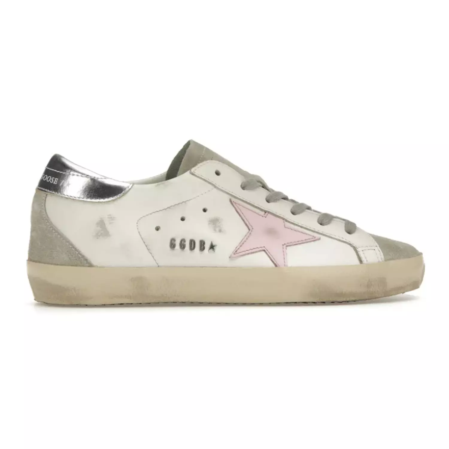 Golden Goose Super-Star – Ice White Orchid Pink image