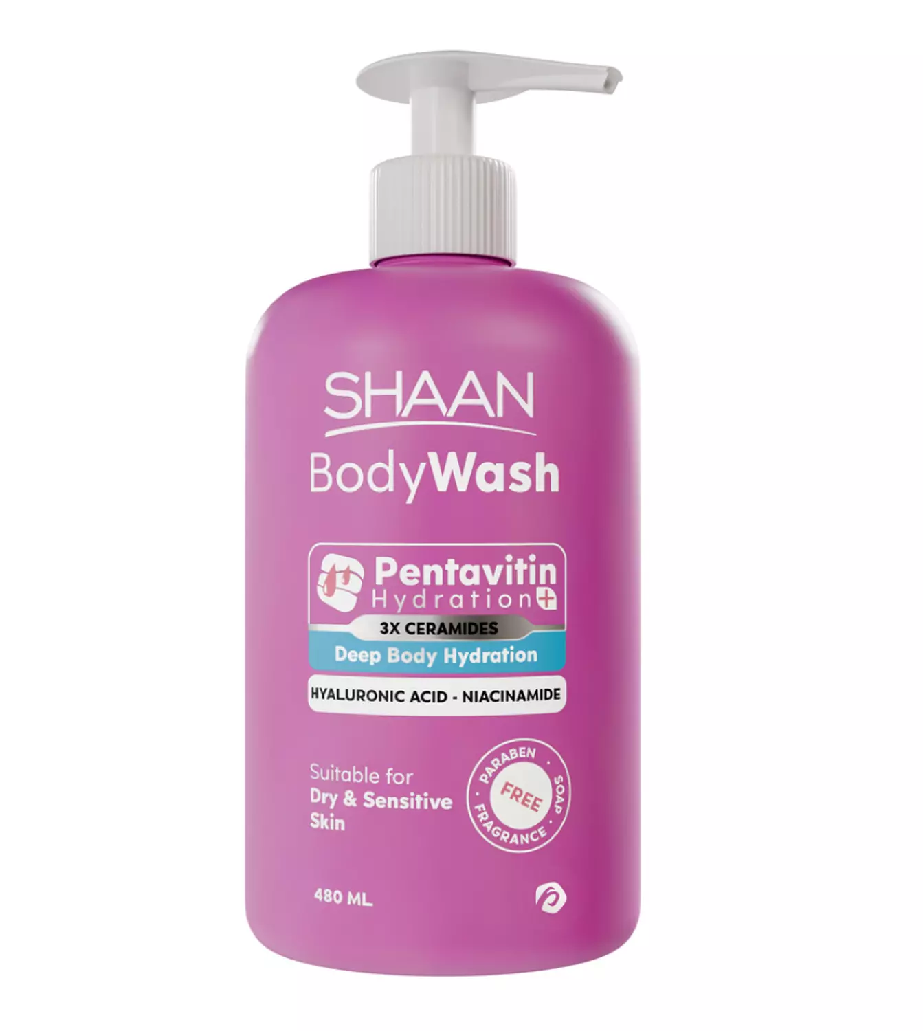 SHAAN Hydrating Body Wash 480 ml image