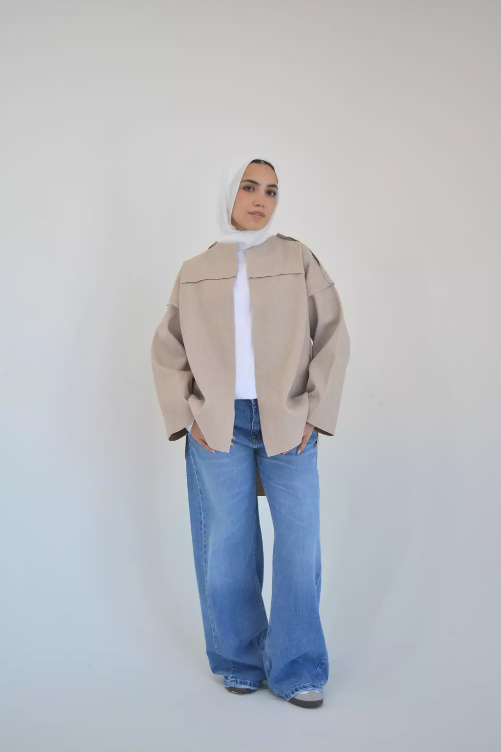 EARTHY Jacket in beige image